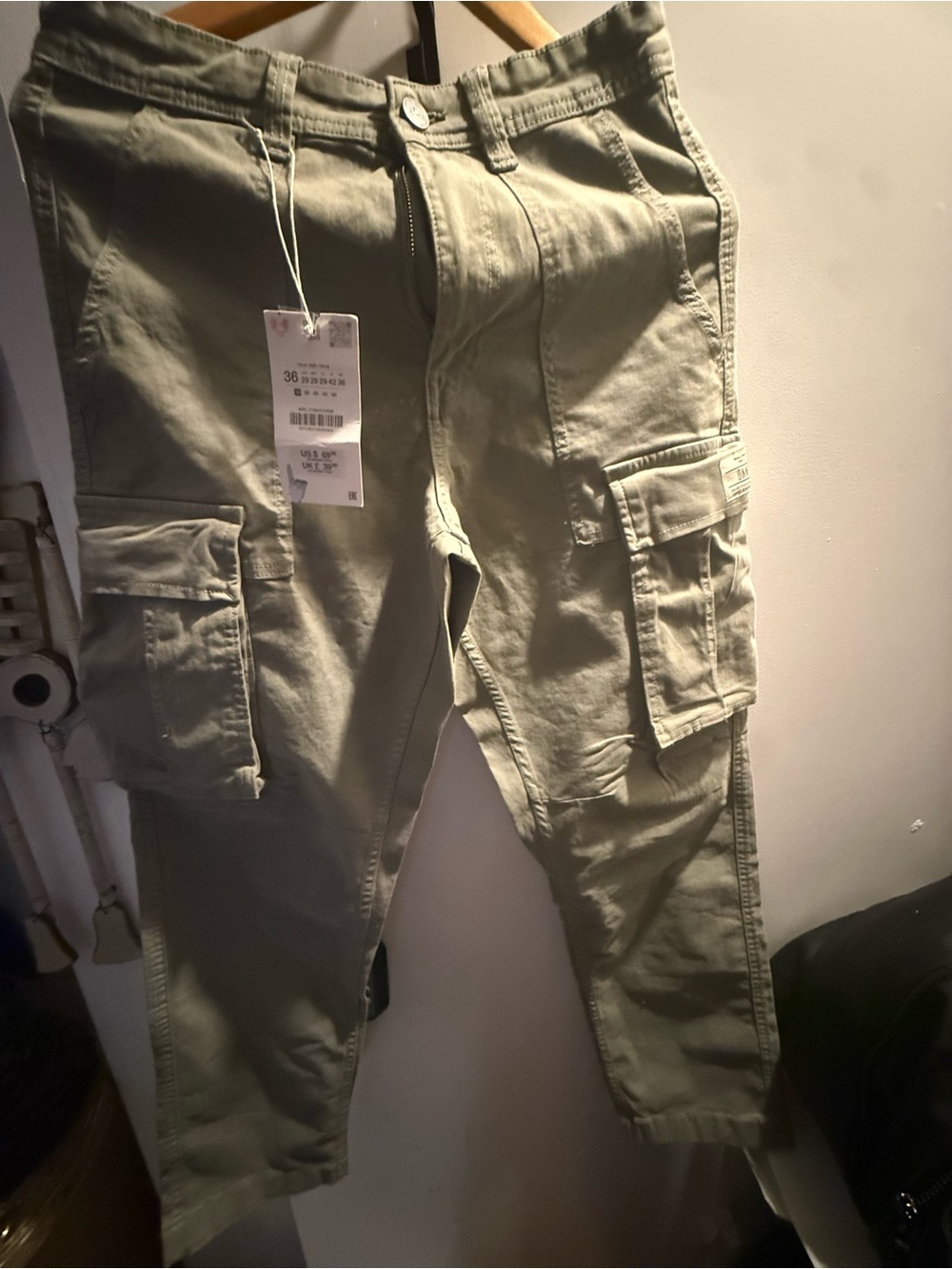 Light Green Men's Cargo Pants